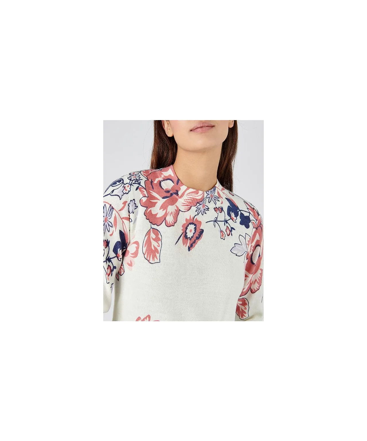 Floral Print Jumper