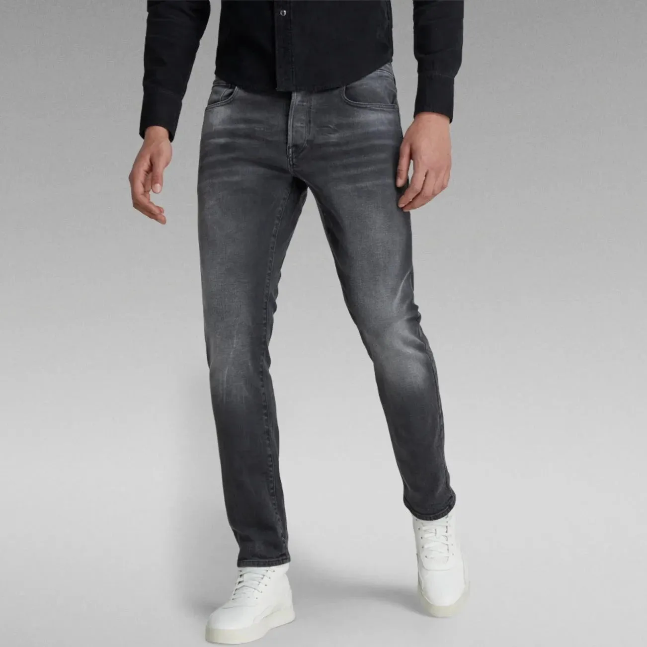 G-Star Raw - 3301 Slim Jean - Antic Charcoal