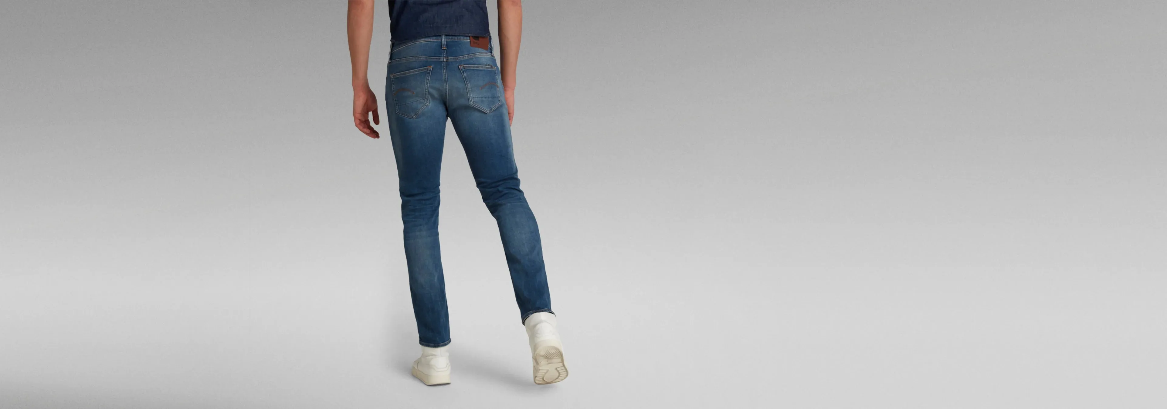 G-Star Raw - 3301 Slim Jean in Vintage Medium Aged Denim