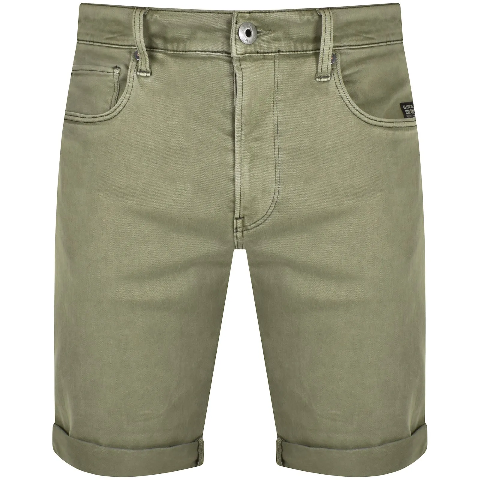 G Star Raw 3301 Slim Shorts Green