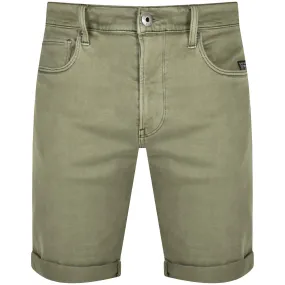 G Star Raw 3301 Slim Shorts Green