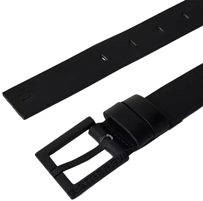 G Star Raw Accessories Duko Belt Black Metal