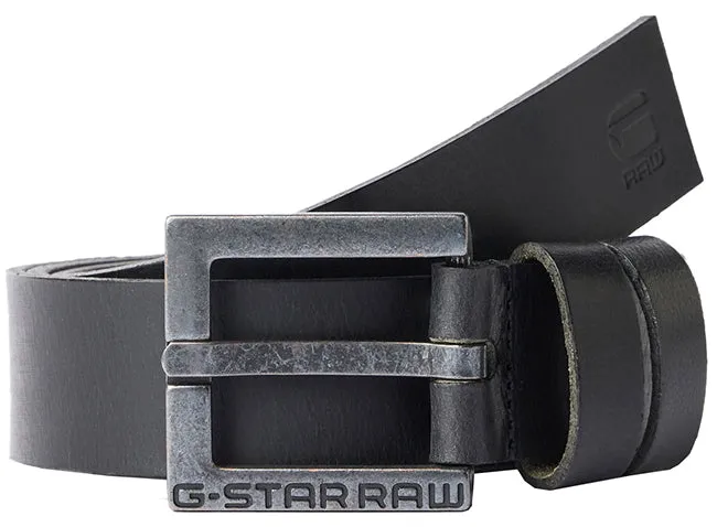 G Star Raw Accessories New Duko Belt Dark Black