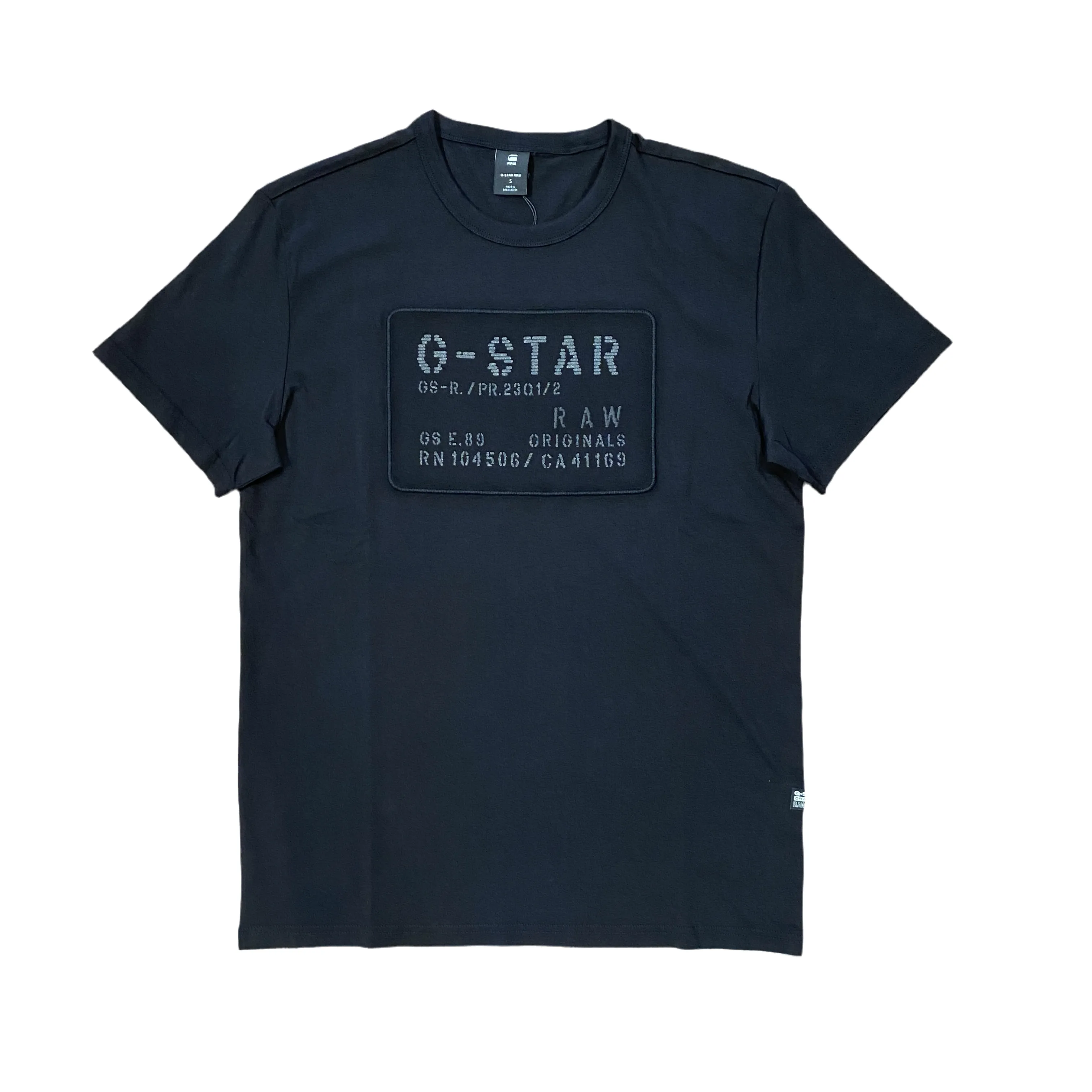 G-Star RAW APPLIQU  MULTI TECHNIQUE R T / Men’s -DK BLACK