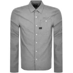 G Star Raw Bristum 2.0 Long Sleeve Shirt Grey