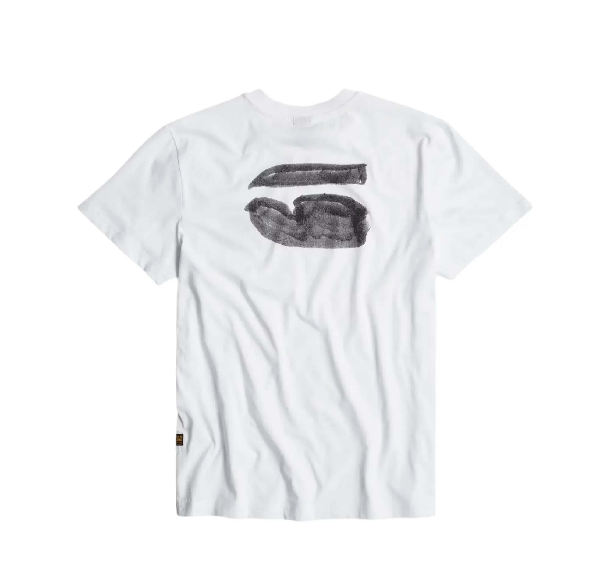 G-Star RAW BURGER BACK PRINT R T / Men’s - WHITE