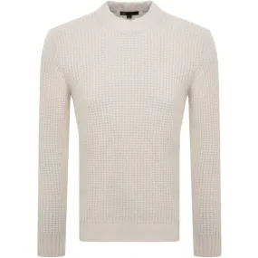 G Star Raw Chunky Knit Jumper Cream