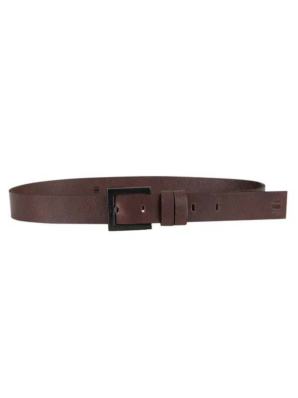 G-Star RAW Duko Belt - Dark Brown/Black Metal