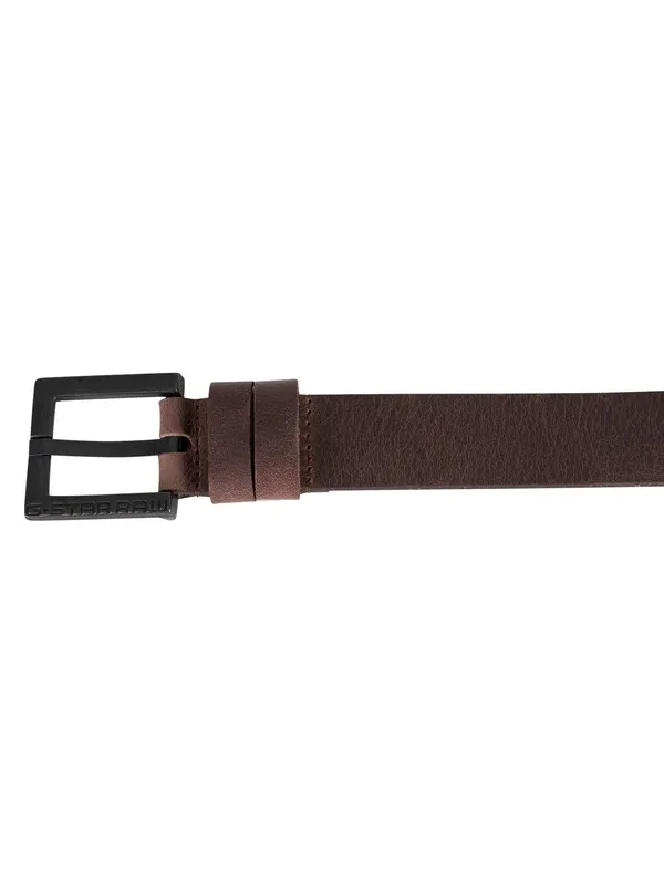 G-Star RAW Duko Belt - Dark Brown/Black Metal