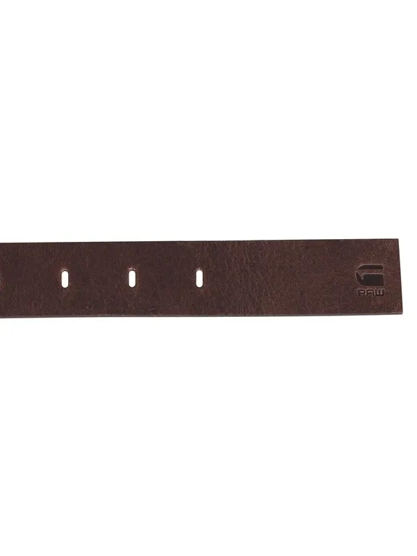 G-Star RAW Duko Belt - Dark Brown/Black Metal