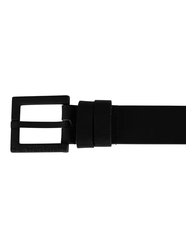 G-Star RAW Duko Leather Belt - Black/Matt Black