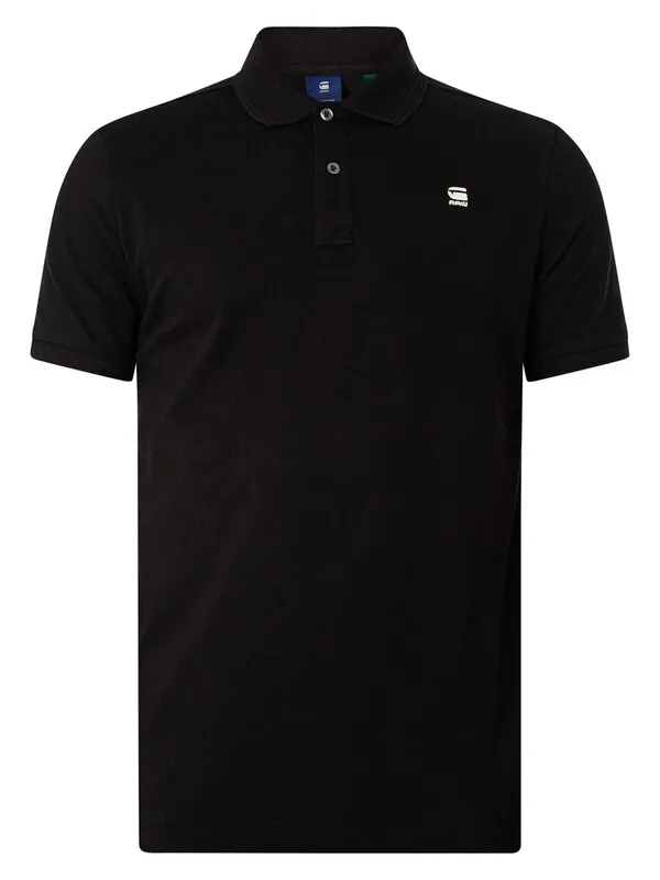 G-Star RAW Dunda Slim Polo Shirt - Dark Black