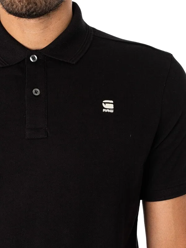 G-Star RAW Dunda Slim Polo Shirt - Dark Black