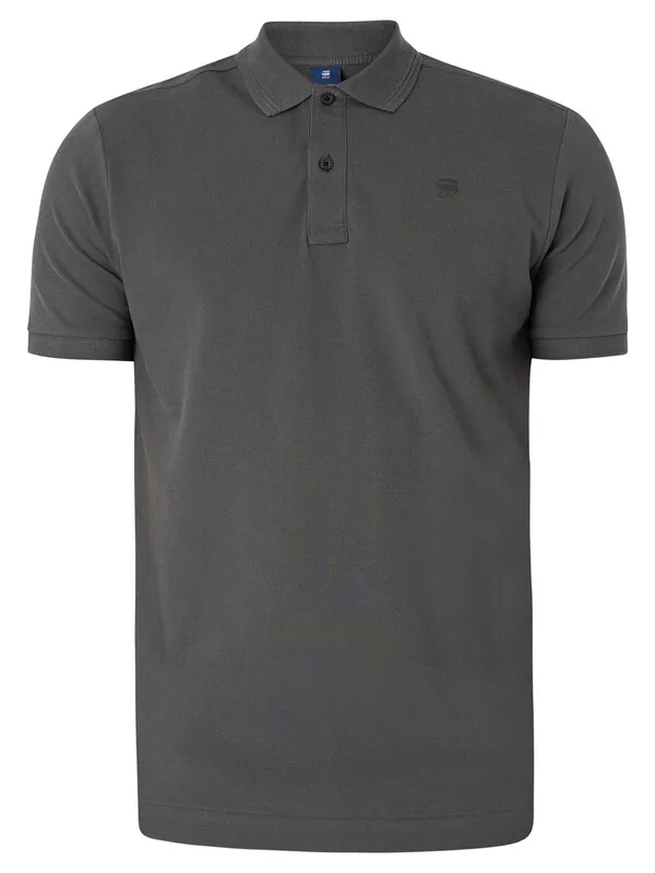 G-Star RAW Dunda Slim Polo Shirt - Graphite