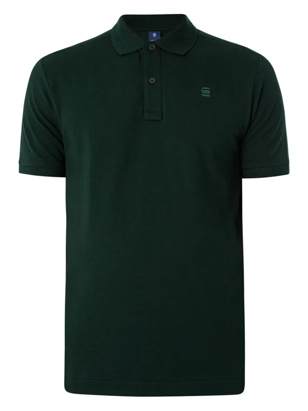 G-Star RAW Dunda Slim Polo Shirt - Laub