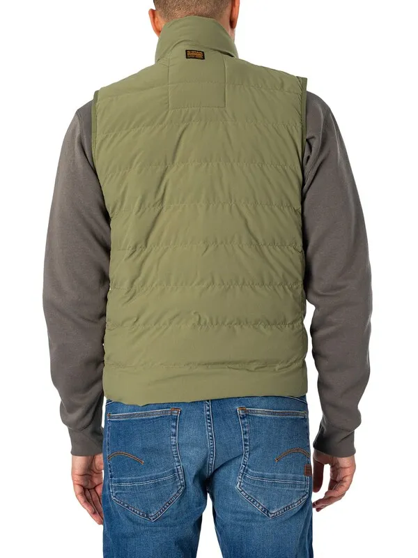 G-Star RAW Foundation Liner Gilet - Sage Green