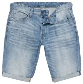 G Star Raw Mens 3301 Short Light Aged