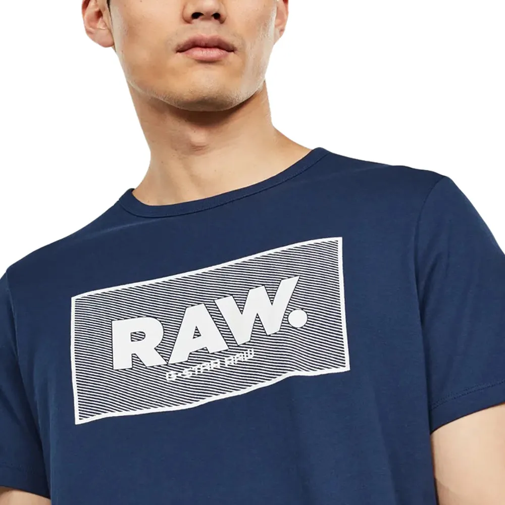 G-Star Raw Men's Boxed Logo Short Sleeve T-Shirt