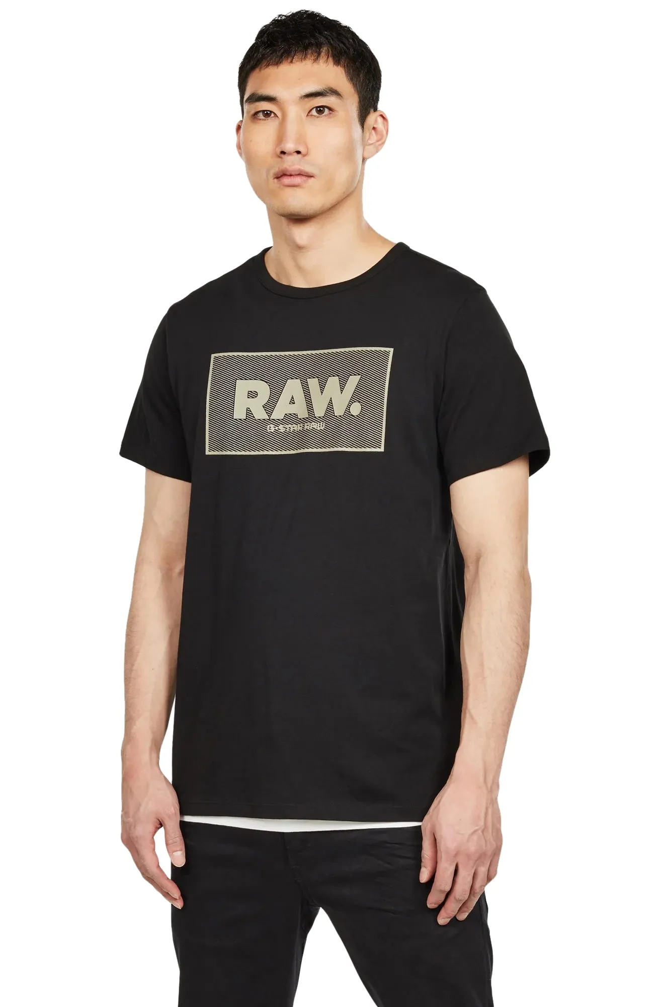 G-Star Raw Men's Boxed Logo Short Sleeve T-Shirt