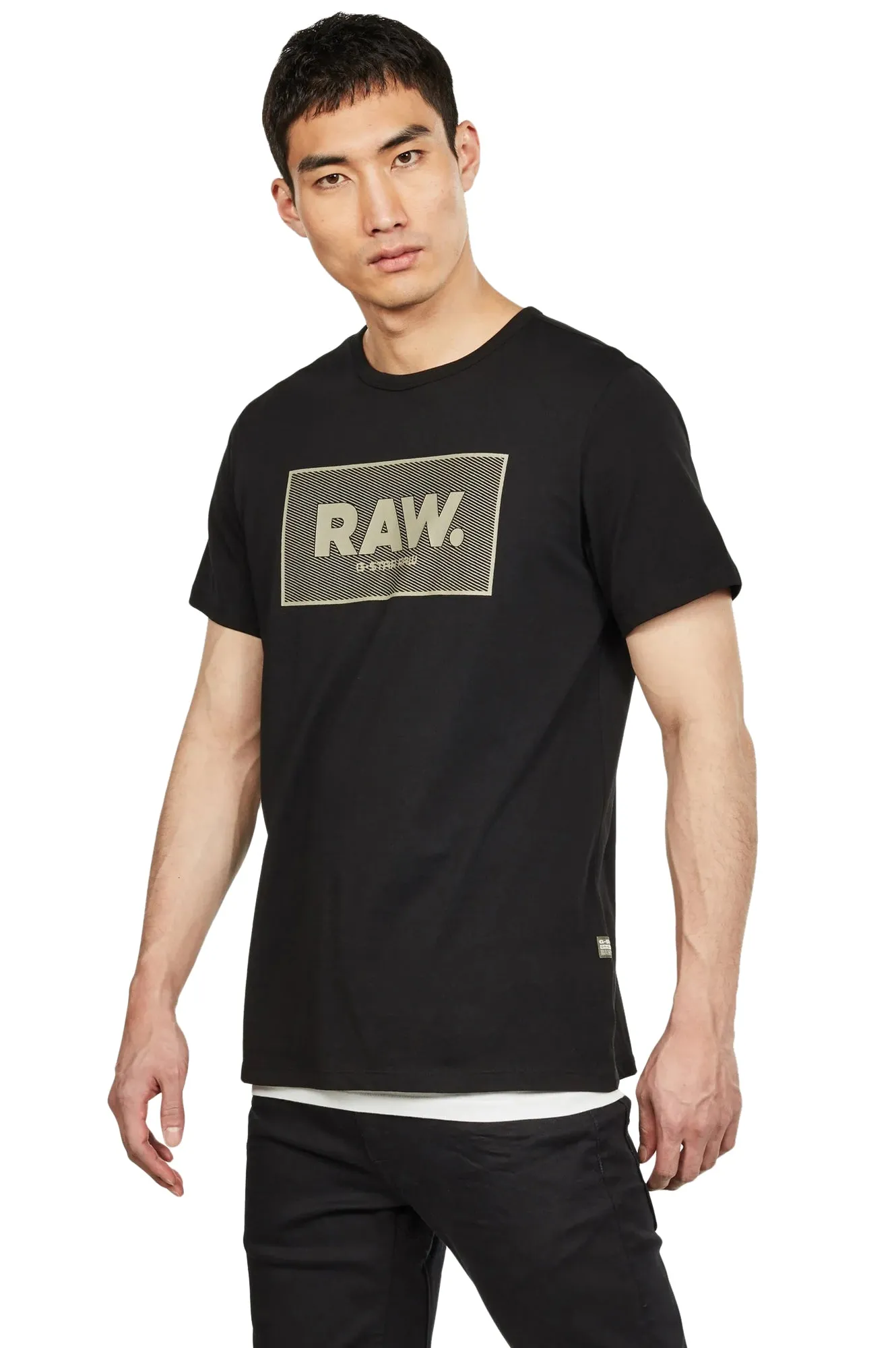 G-Star Raw Men's Boxed Logo Short Sleeve T-Shirt