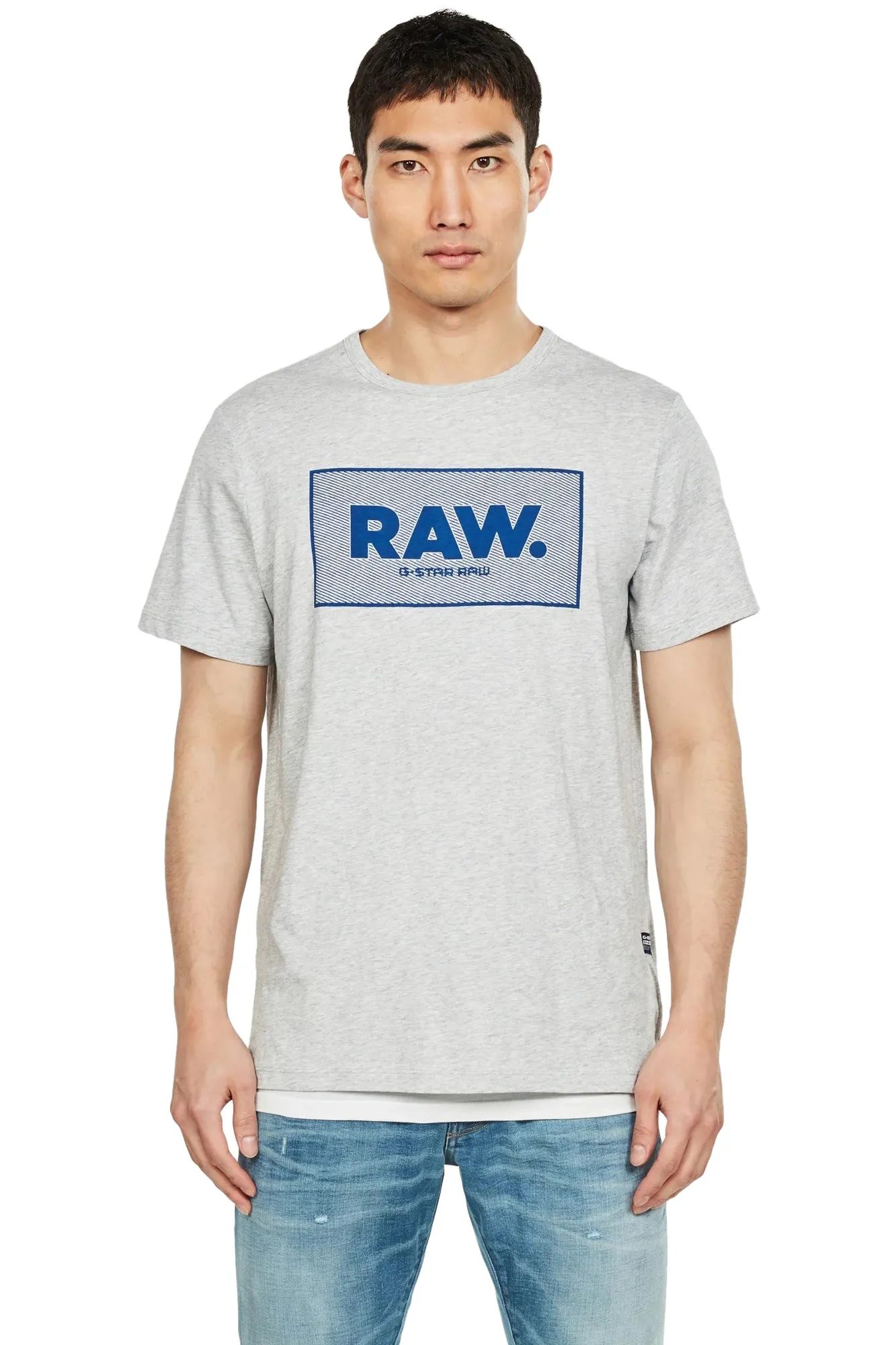 G-Star Raw Men's Boxed Logo Short Sleeve T-Shirt