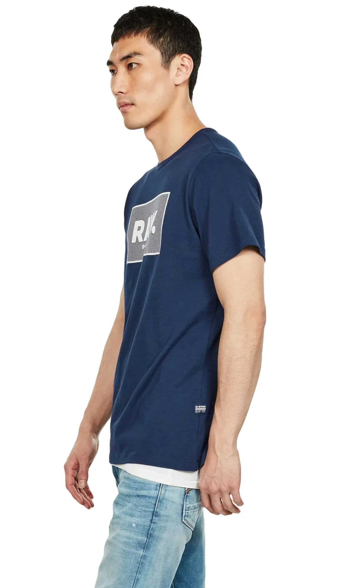 G-Star Raw Men's Boxed Logo Short Sleeve T-Shirt