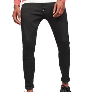 G Star Raw Mens Revend Skinny Pitch Black