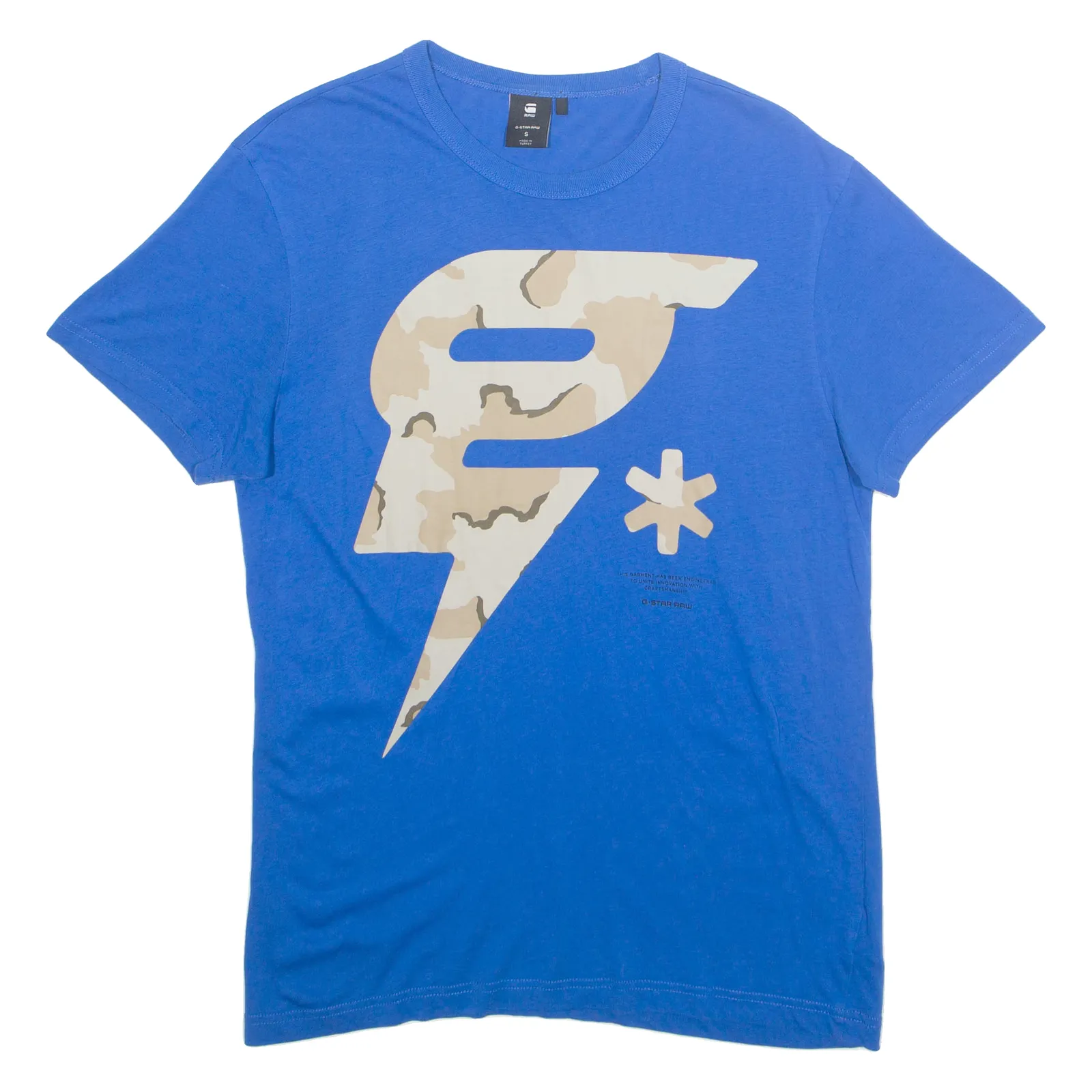 G-STAR RAW Mens T-Shirt Blue S