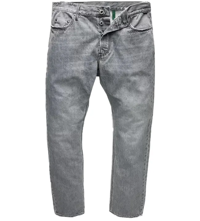 G Star Raw Mens Triple A Regular Straight Faded Grey Limestone