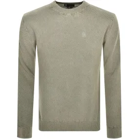 G Star Raw Moss R Knit Jumper Green