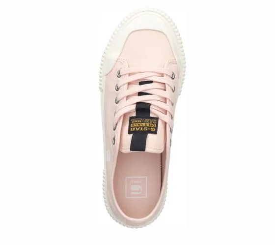 G-Star RAW Noril baskets de tous les jours pour femmes baskets de loisirs avec semelle amovible 2211 029502 rose/blanc