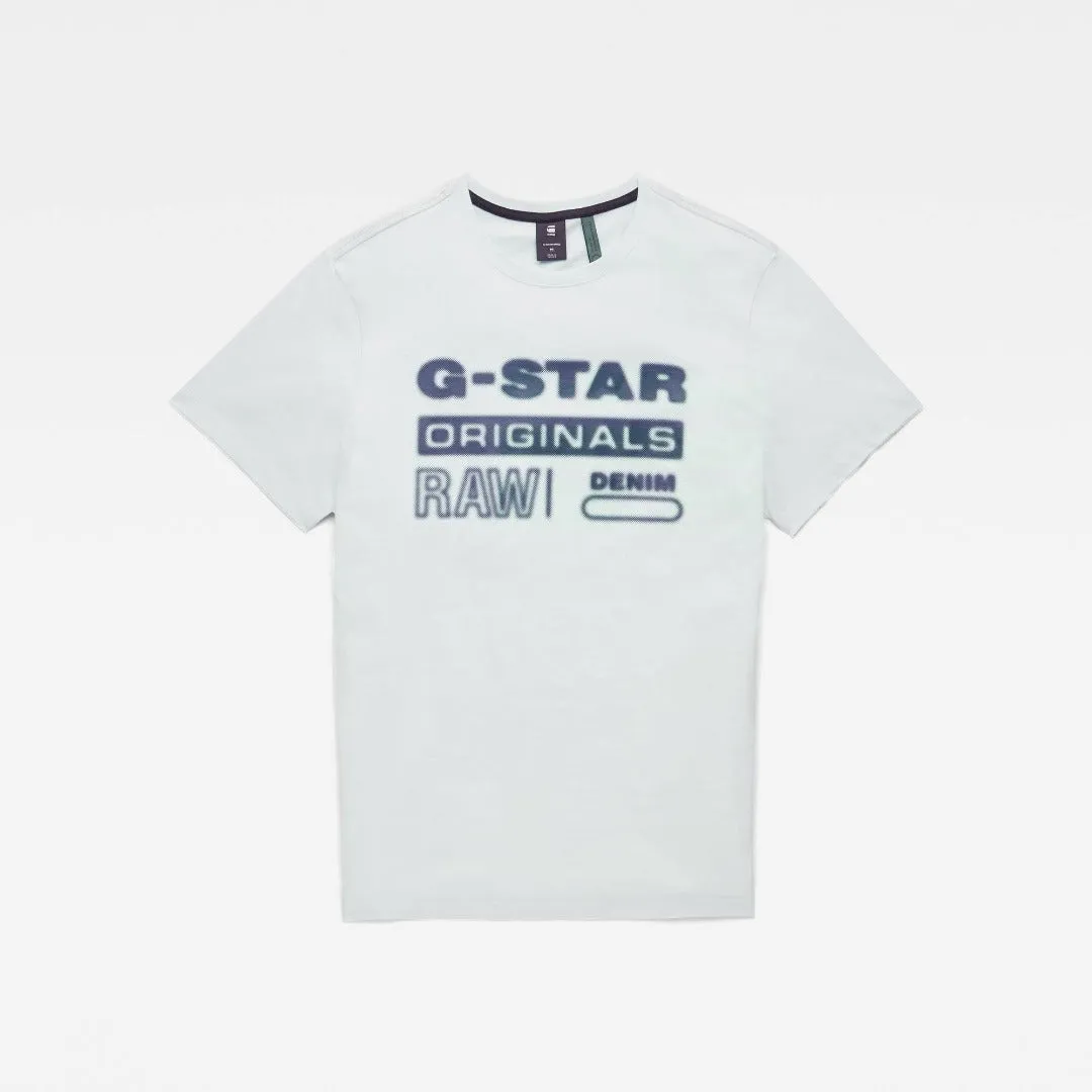 G-Star RAW ORIGINALS HD GRAPHIC R T / Men’s -GUM