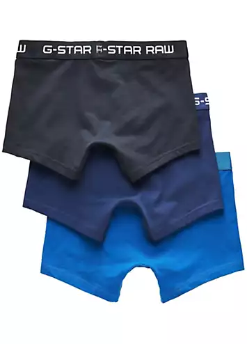 G-Star RAW Pack of 3 Classic Boxers | Grattan