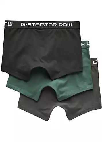 G-Star RAW Pack of 3 Classic Boxers | Grattan