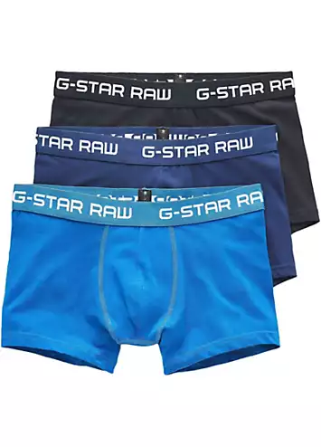 G-Star RAW Pack of 3 Classic Boxers | Look Again