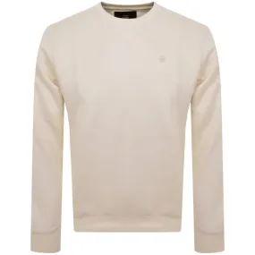 G Star Raw Premium Core Sweatshirt Beige