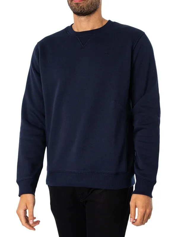 G-Star RAW Premium Core Sweatshirt - Sartho Blue