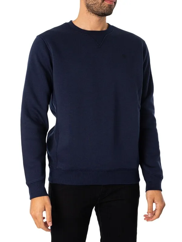 G-Star RAW Premium Core Sweatshirt - Sartho Blue