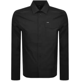 G Star Raw Rine Regular Long Sleeve Shirt Black