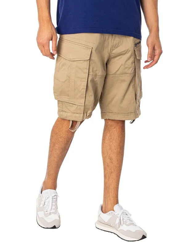 G-Star RAW Rovic Loose Cargo Shorts - Dune