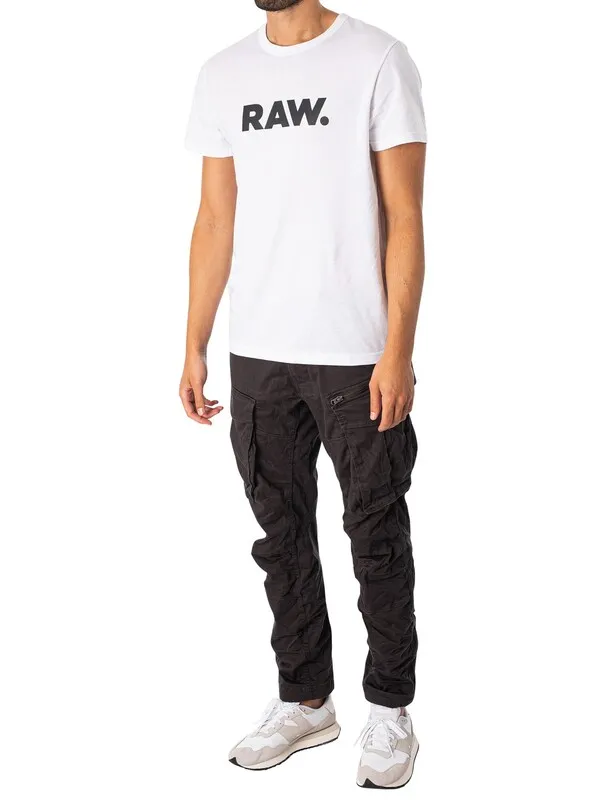 G-Star RAW Rovic Zip 3D Straight Tapered Cargos - Raven