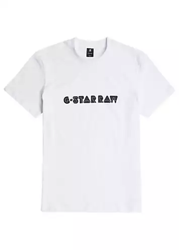 G-Star RAW Short Sleeve Printed T-Shirt | Grattan