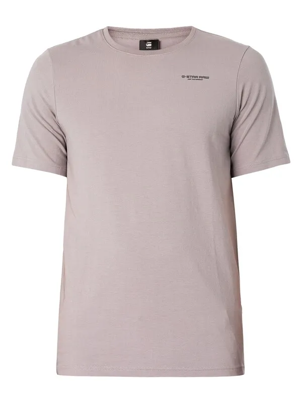 G-Star RAW Slim Base T-Shirt - Grey Alloy