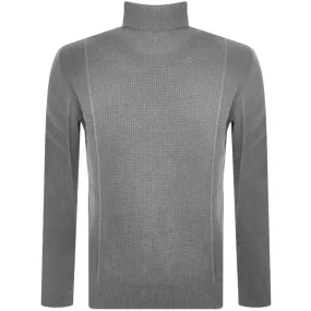 G Star Raw Structure Knit Jumper Grey