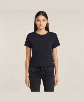 G-Star RAW Women G-Script Baby Brother Top Dark blue Size M