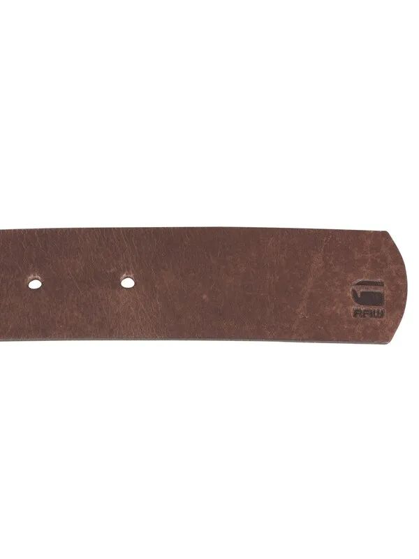 G-Star RAW Zed Belt - Dark Brown/Black Metal