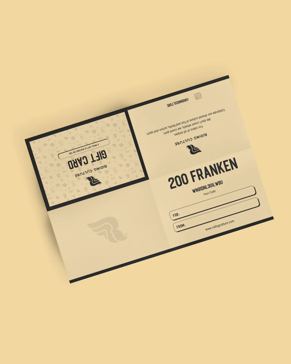 Gift Card - 200 Franken