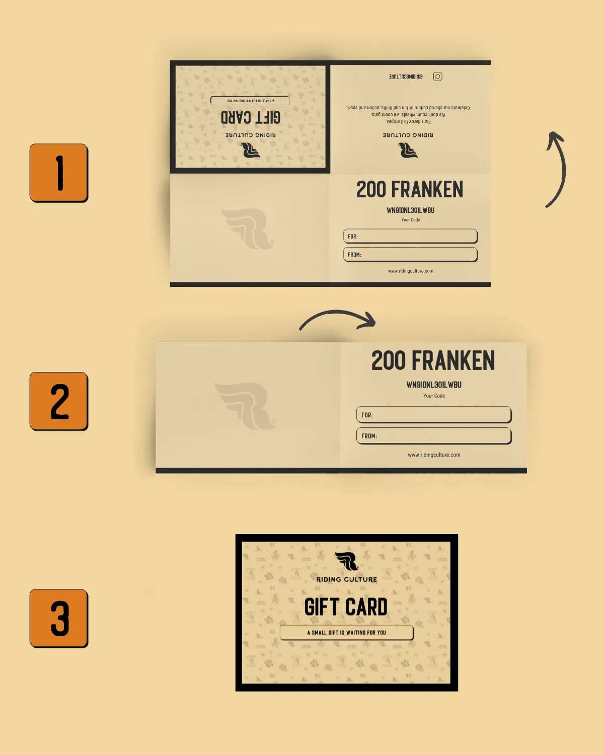 Gift Card - 200 Franken