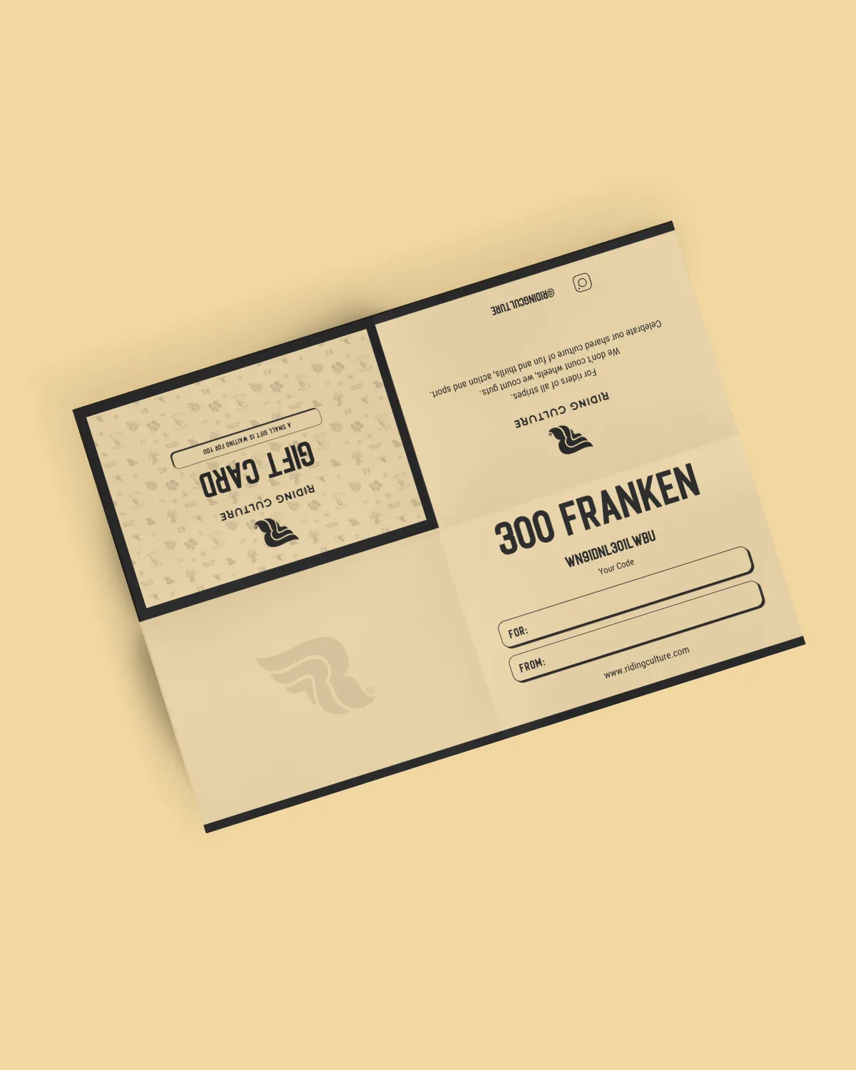 Gift Card - 300 Franken