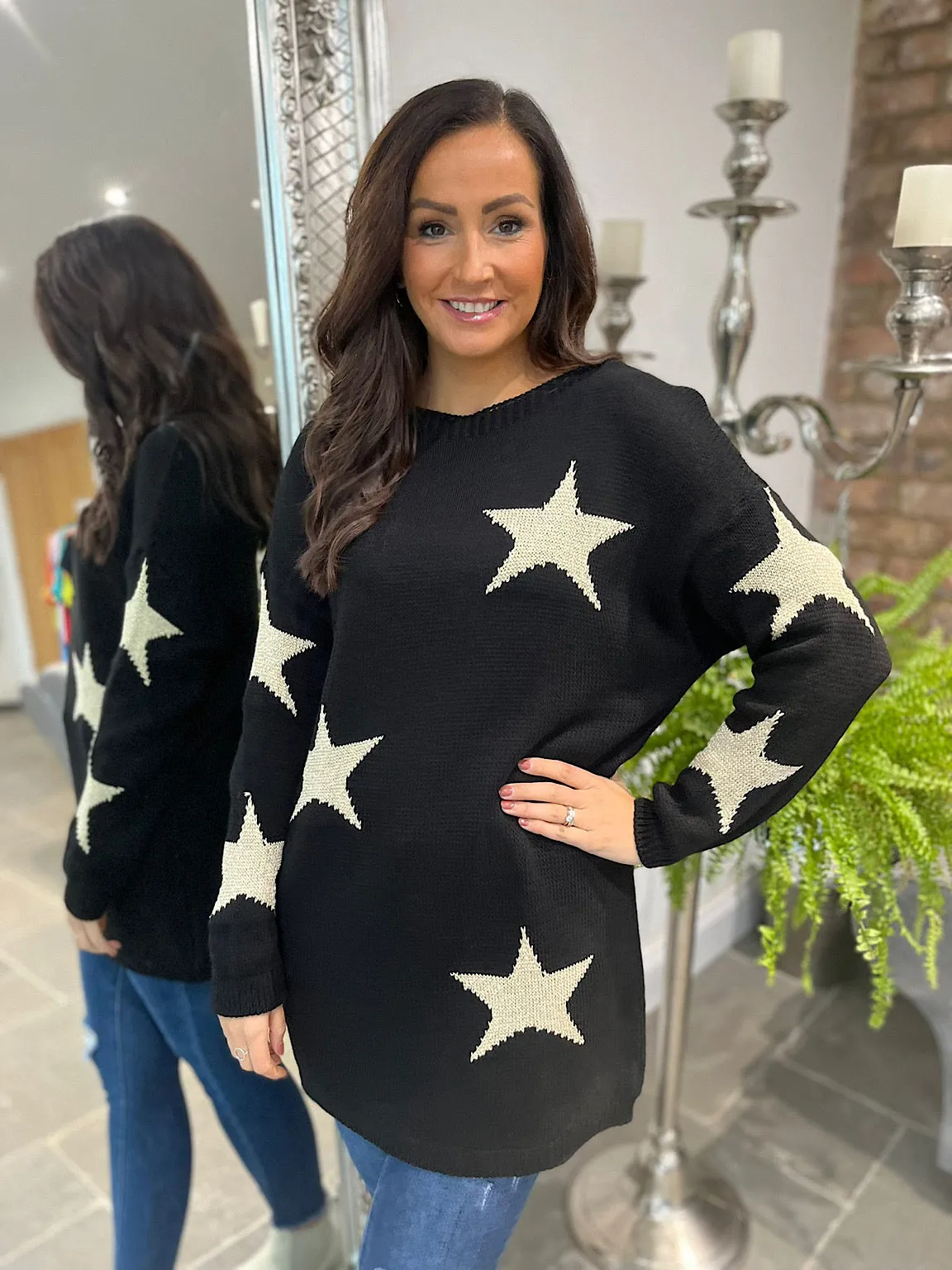 Glitter Star Jumper Nova